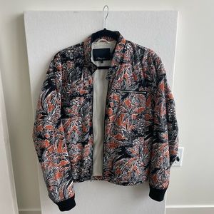 Philip Lim 3.1 Jacket with Jungle Print